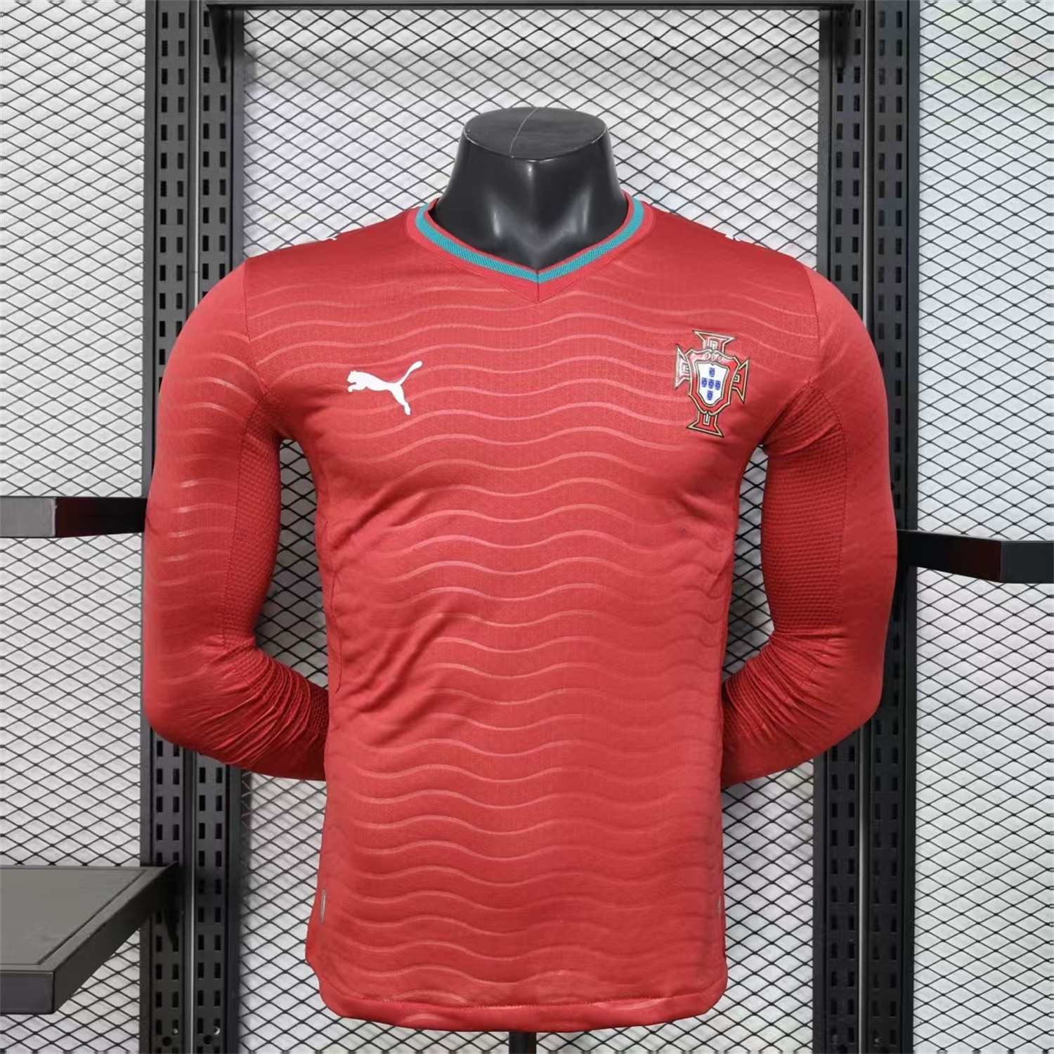 Portugal 2026 Home Long Sleeves Jersey - Player Version - JerseysGala