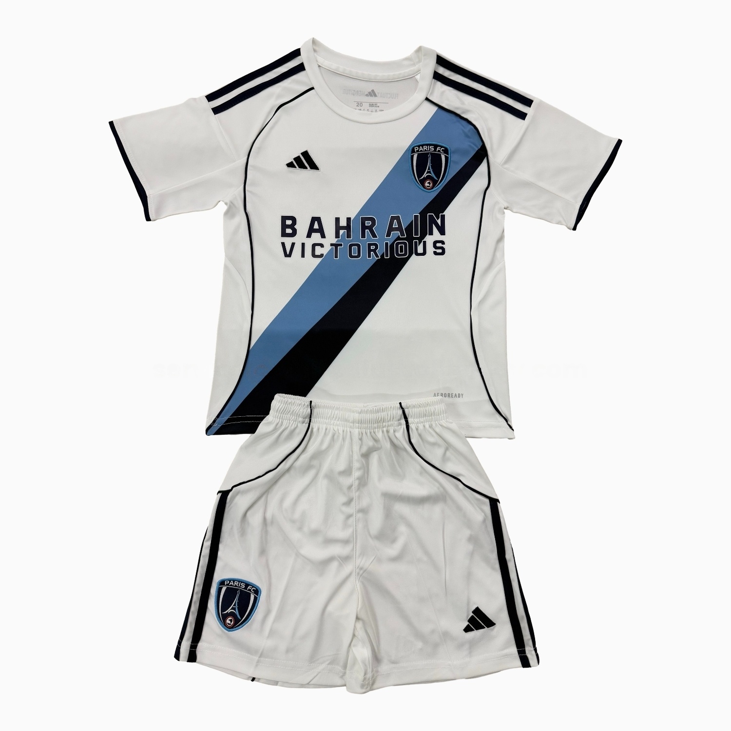 Paris FC 25-26 Away Men's Adult Jersey Set - Fans Version - JerseysGala