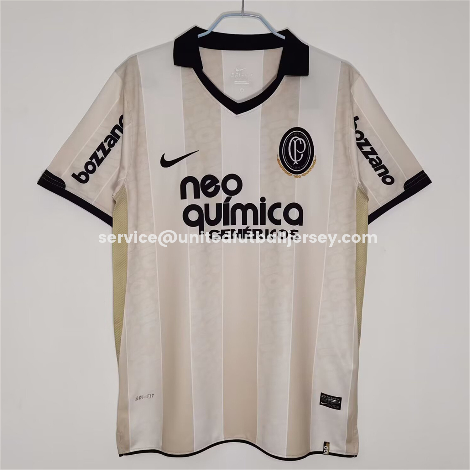Retro Corinthians 2010 100th Anniversary Jersey - JerseysGala