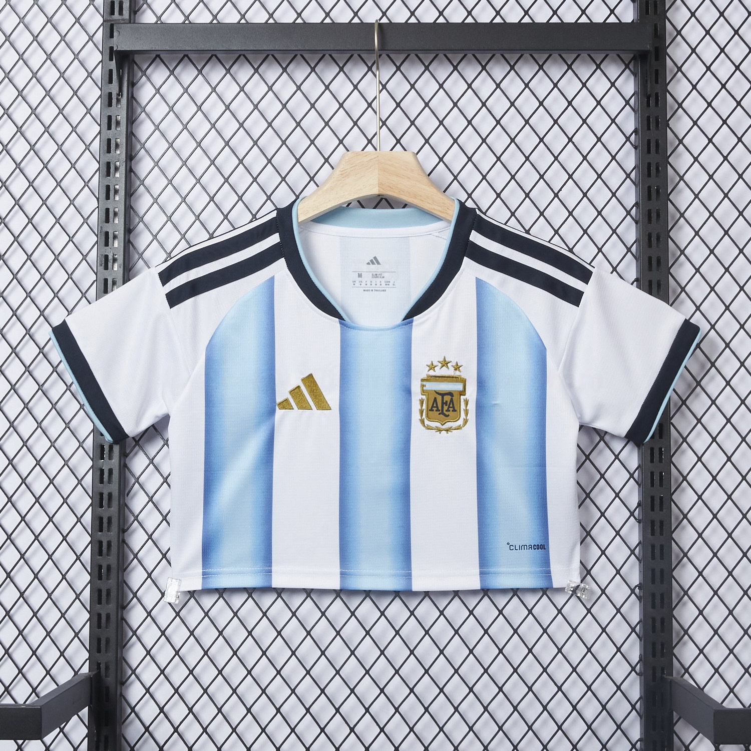 Women's Argentina 2026 Home Cropped Jersey - JerseysGala