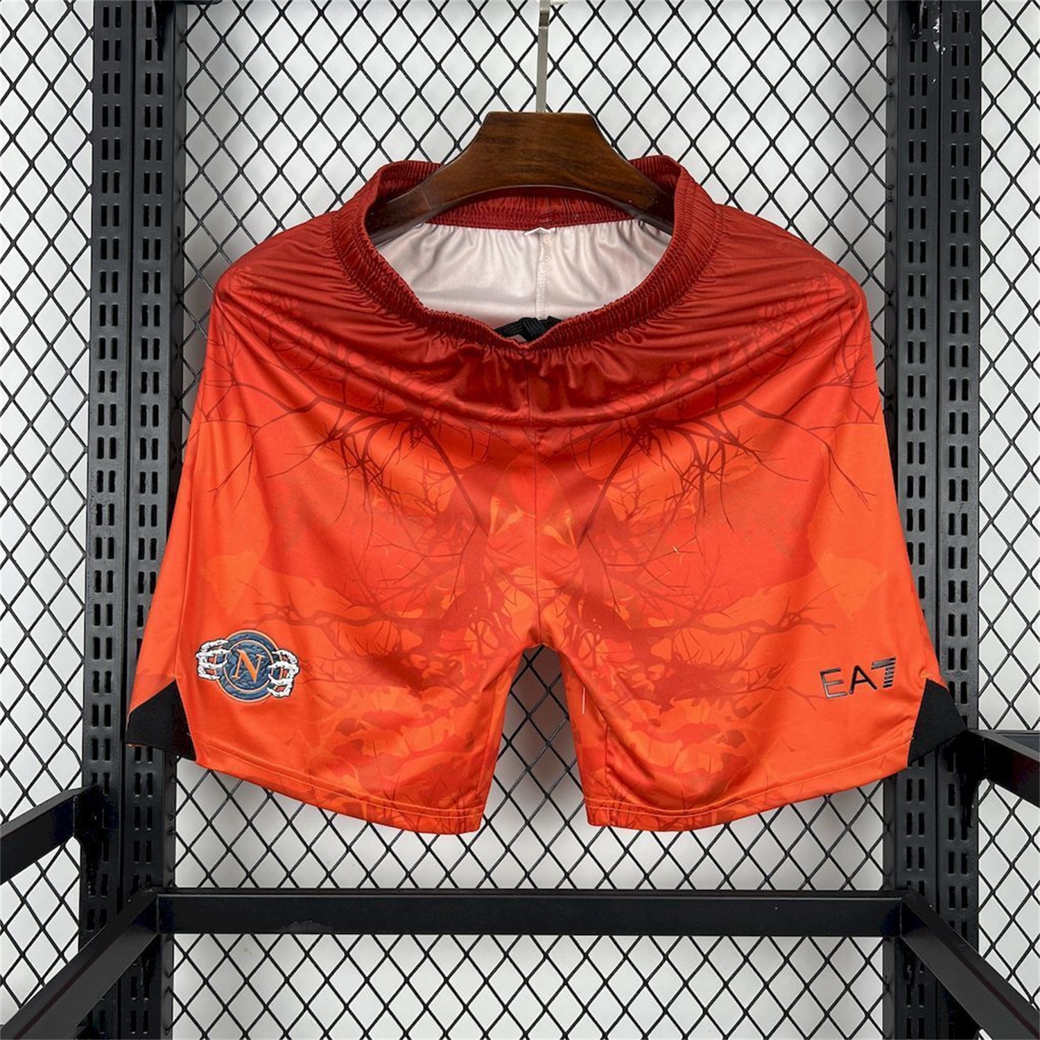 Napoli 25-26 Halloween Orange Shorts - Fans Version - JerseysGala
