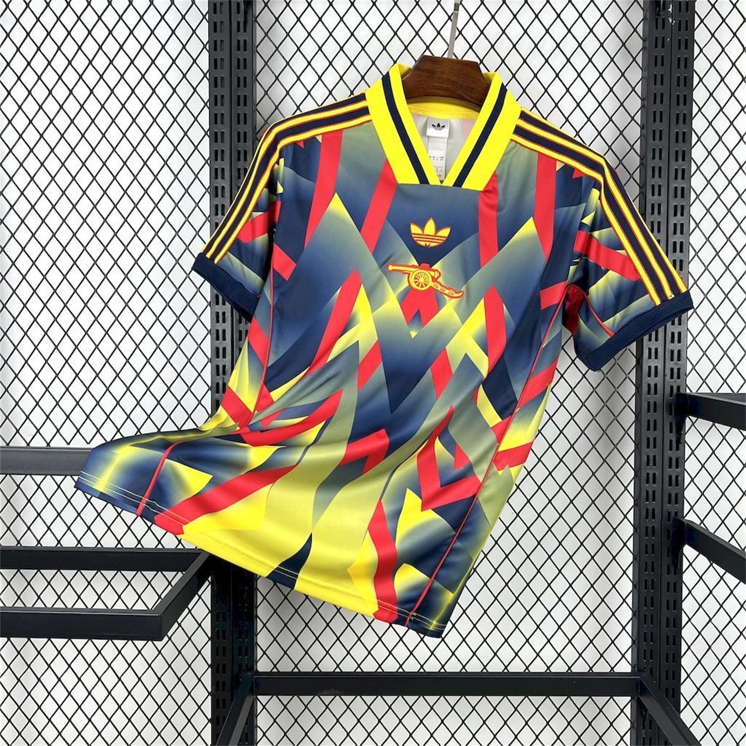 Arsenal 25-26 Red Yellow Blue LFSTLR Jersey - Fans Version - JerseysGala