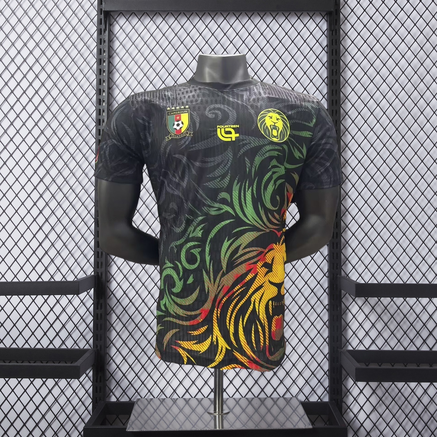 Cameroon 2026 Black Special Jersey - Player Version - JerseysGala