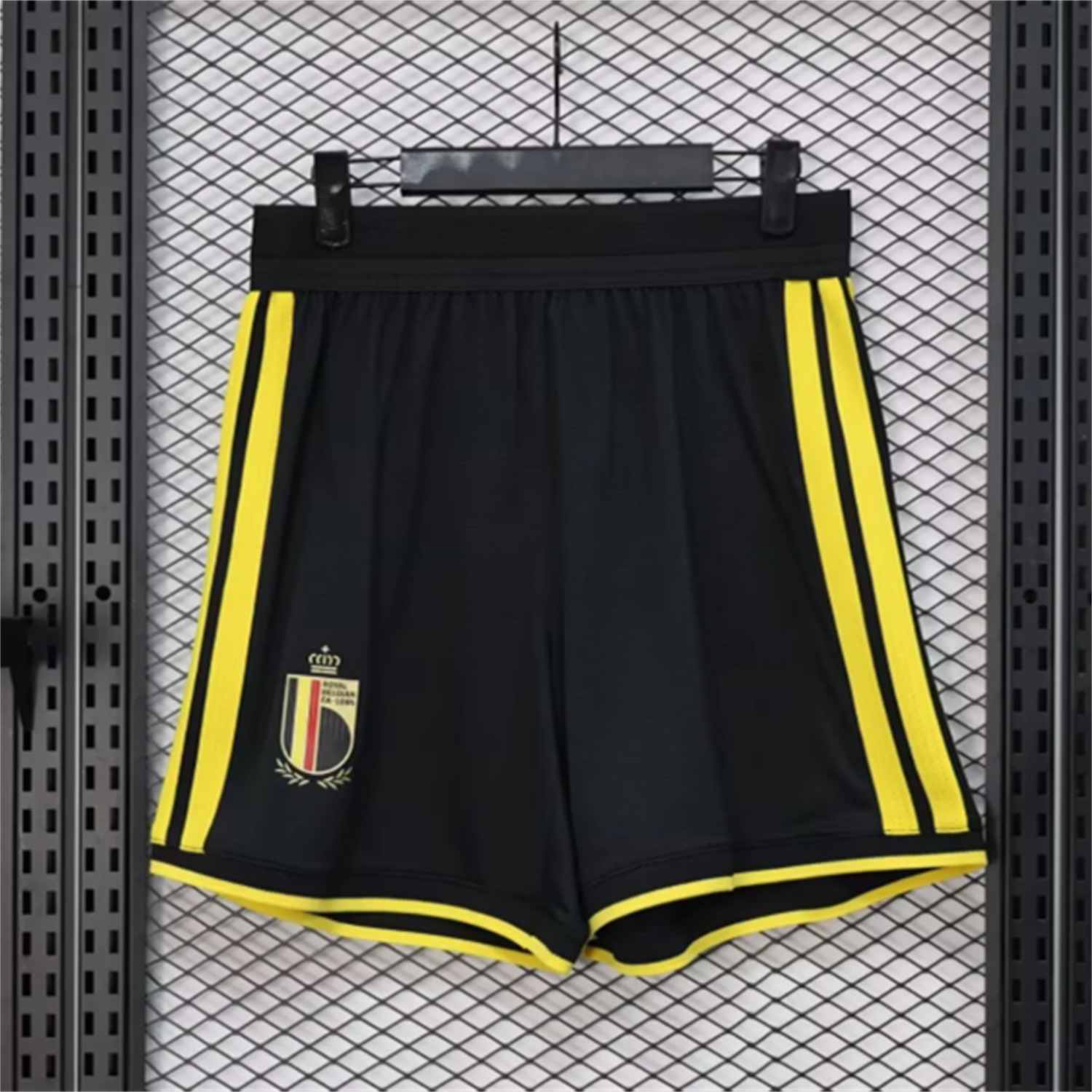 Belgium 2026 Black Shorts - Player Version - JerseysGala