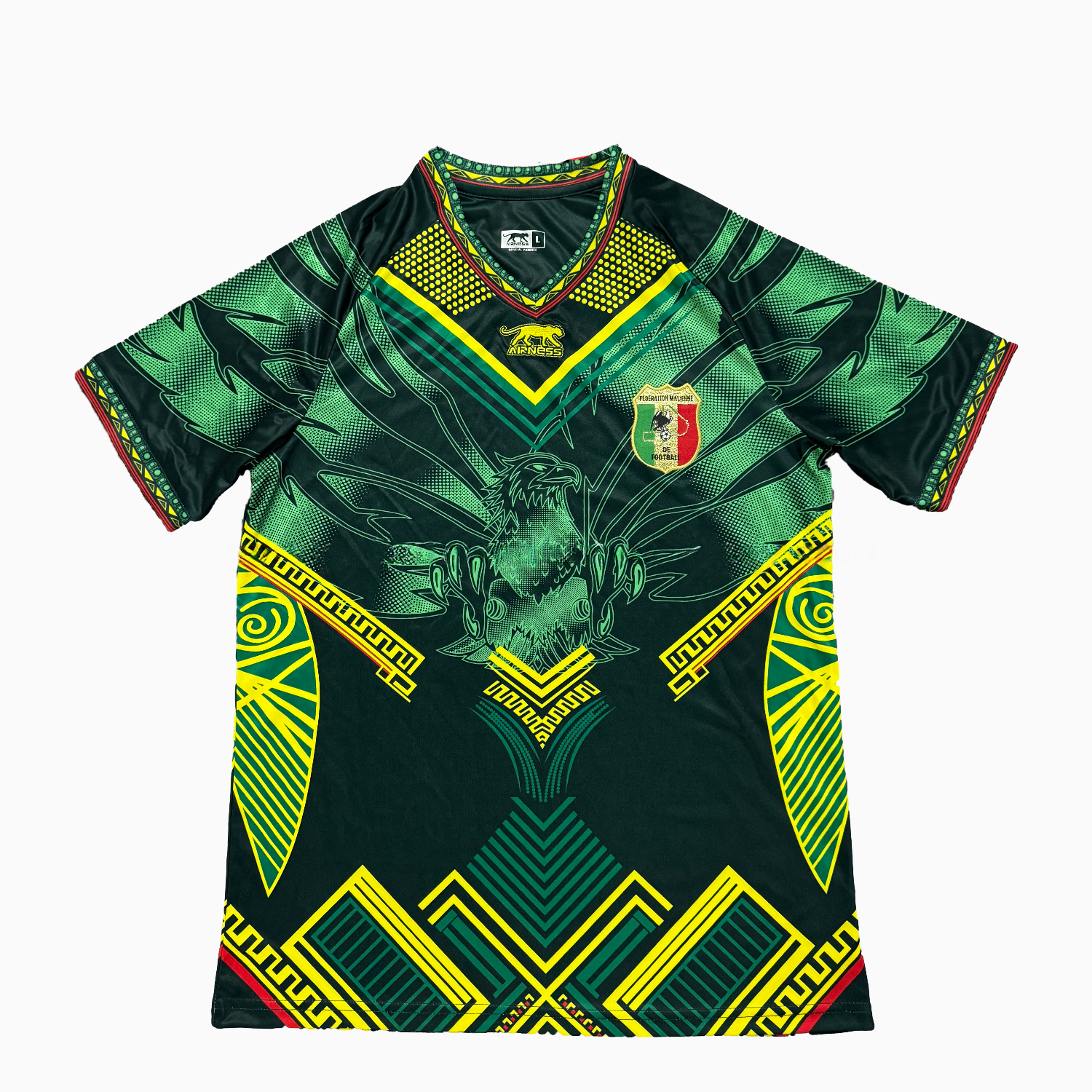 Mali 2026 Eagle Black Green Jersey - Fans Version - JerseysGala