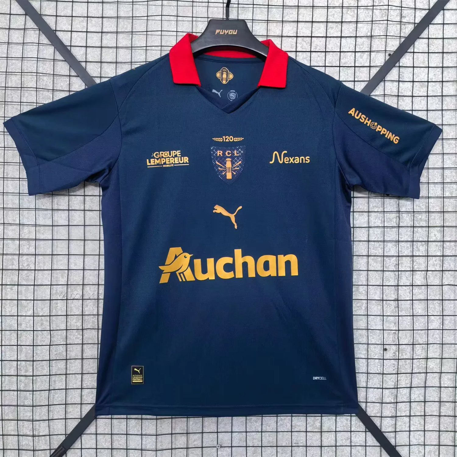 RC Lens 25-26 St. Barbara's Day Deep Blue Jersey - Fans Version - JerseysGala