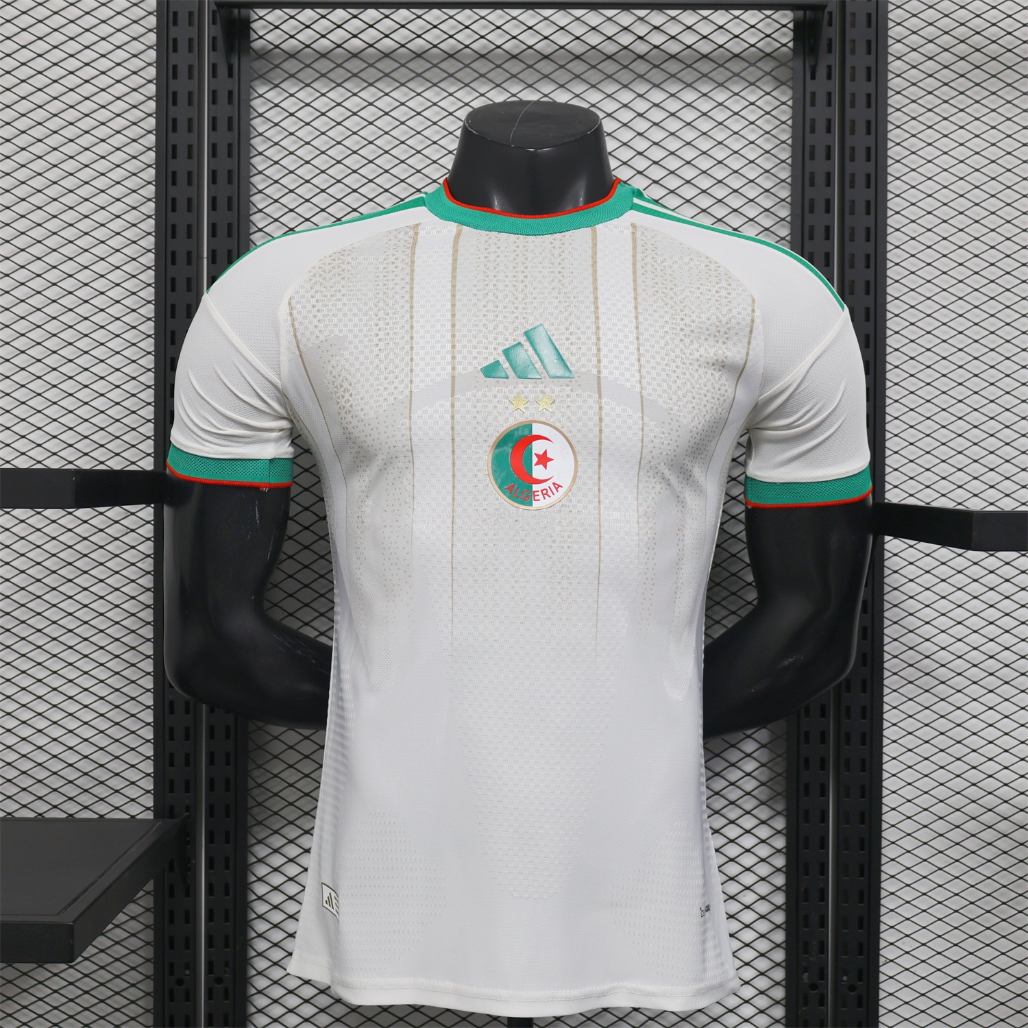 Algeria 2026 Home Jersey With 2 Stars - Player Version - JerseysGala
