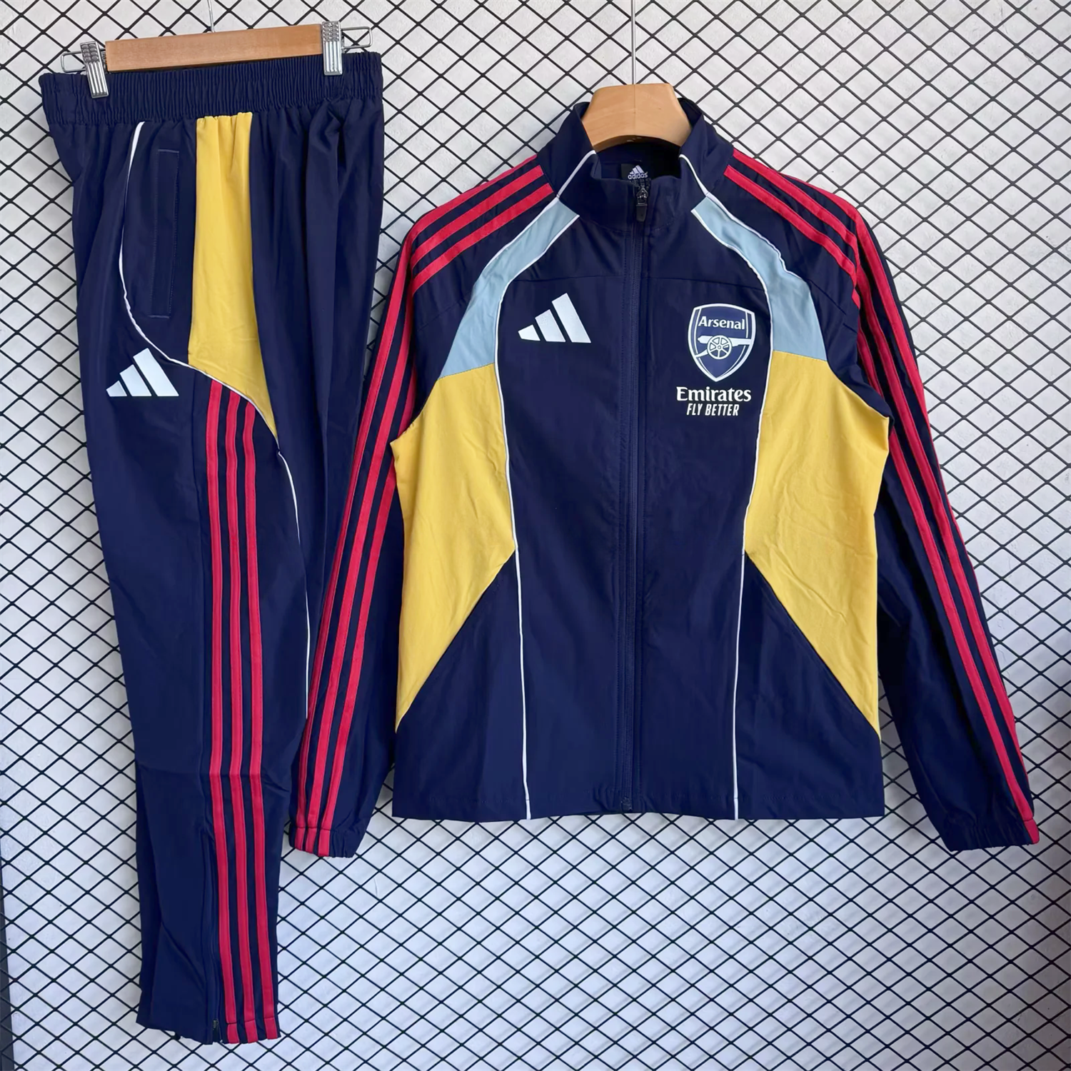Arsenal 25-26 Windbreaker Training Set - Four Colors Top and Pants - JerseysGala