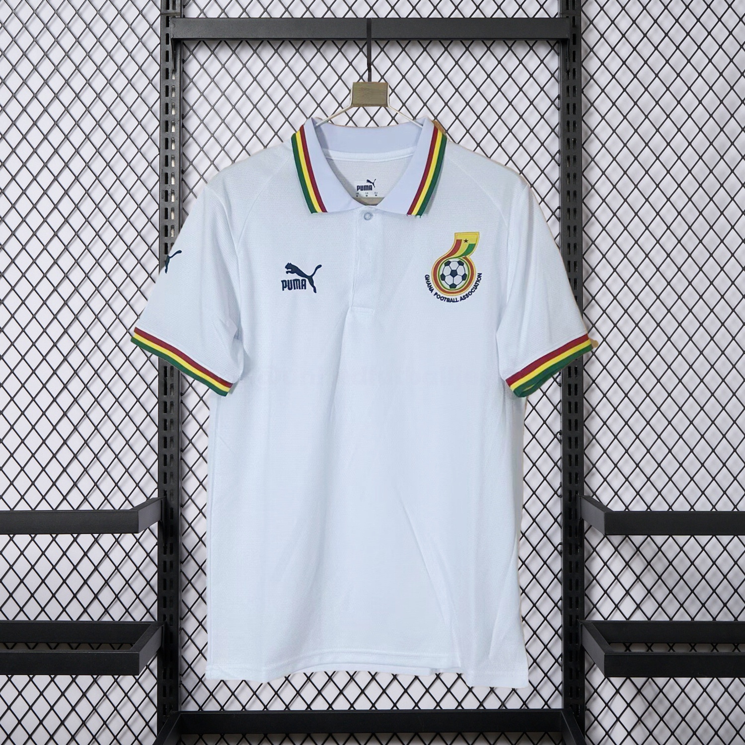 Ghana 2026 White Polo Jersey - Fans Version - JerseysGala