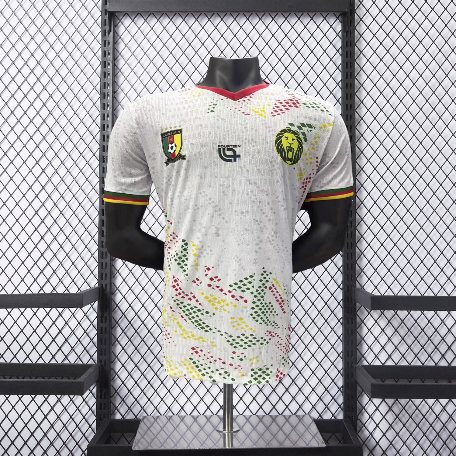 Cameroon 2026 Away White Jersey - Player Version - JerseysGala