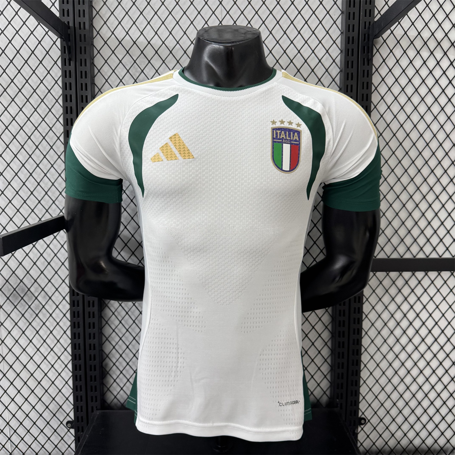 Italy 2026 White Pre-Match Training Jersey - Player Version - JerseysGala