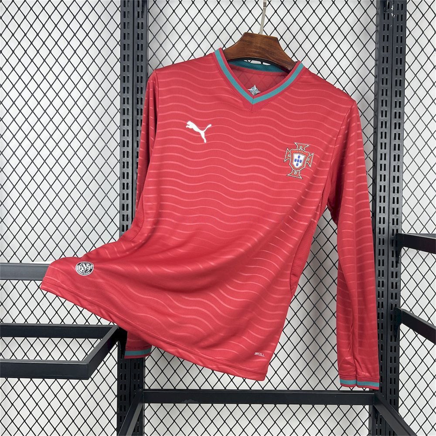Portugal 2026 Home Long Sleeves Jersey - Fans Version - JerseysGala