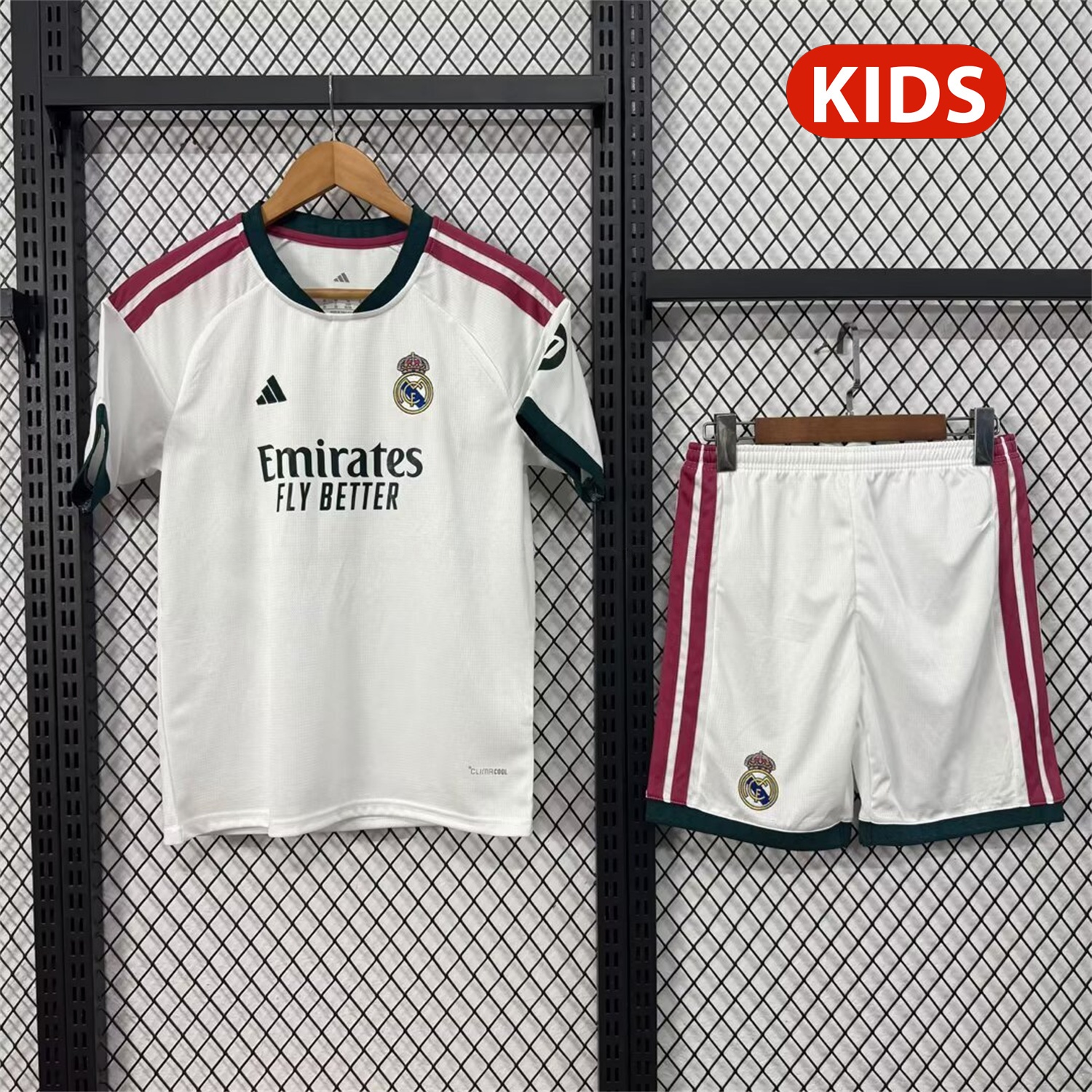 Real Madrid 26-27 Home Kids Kit - Fans Version - JerseysGala