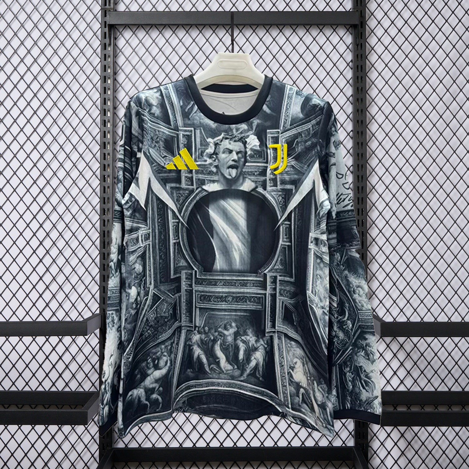 Juventus 25-26 Pre-Match Training Long Sleeves Jersey - Fans Version - JerseysGala