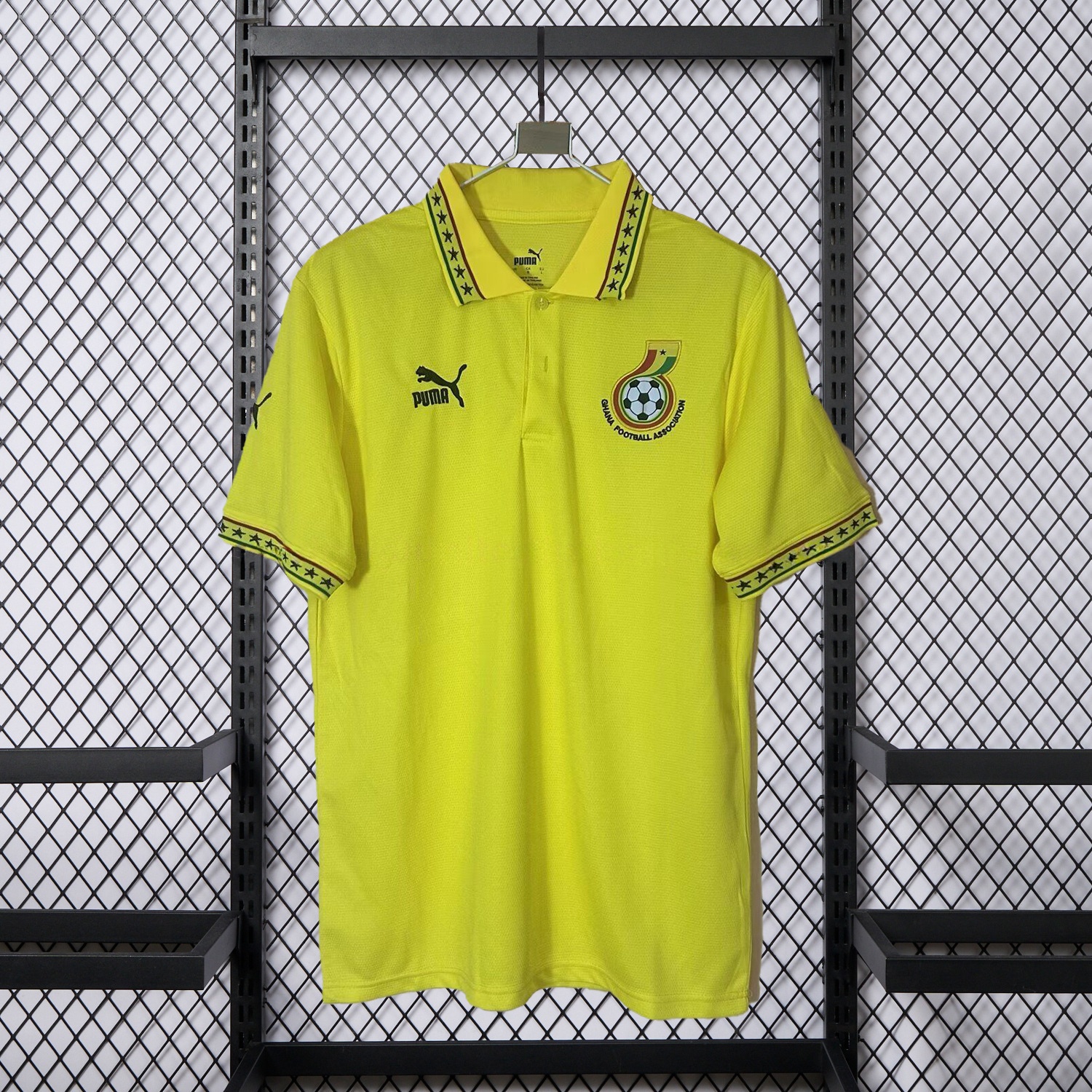 Ghana 2026 Yellow Polo Jersey - Fans Version - JerseysGala