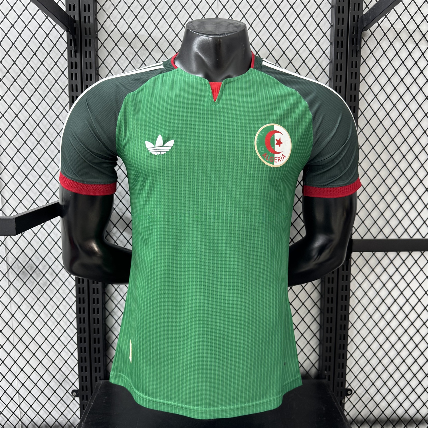 Algeria 2026 Away Green Jersey - Player Version - JerseysGala