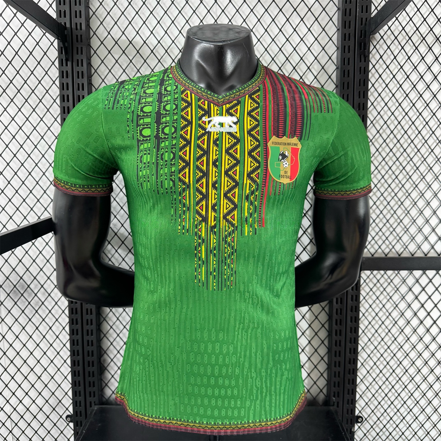 Mali 2025 Away Green Jersey - Player Version - JerseysGala