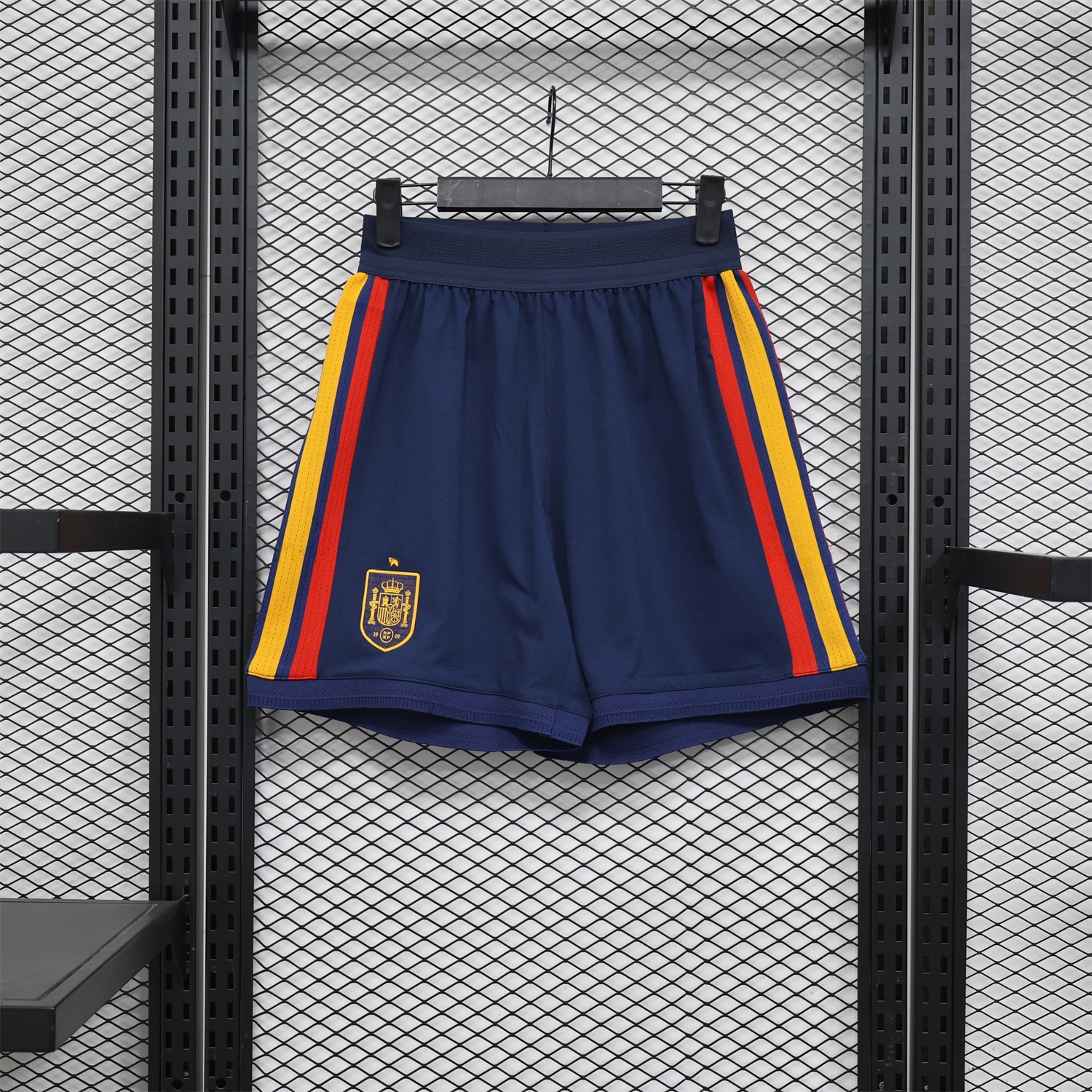 Spain 2026 Home Dark Blue Shorts - Player Version - JerseysGala