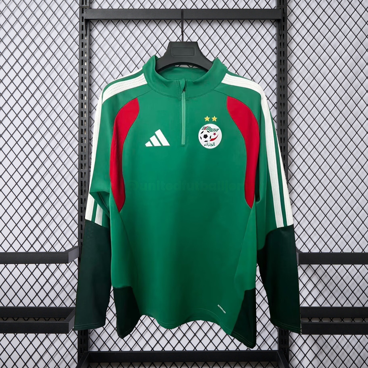 Algeria 25-26 Home Unisex Pullover Hoodie - JerseysGala