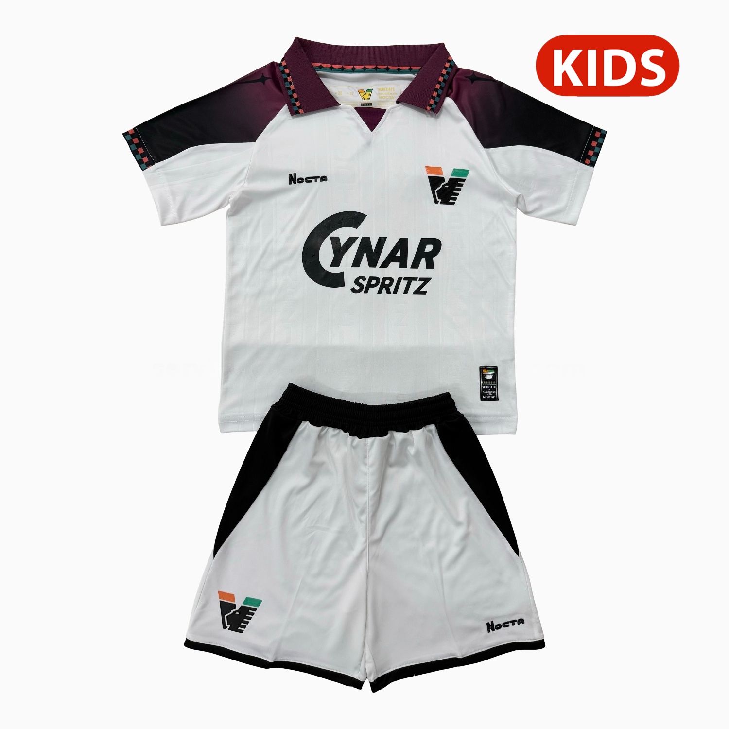 Venezia FC 25-26 Away Kids Kit - JerseysGala