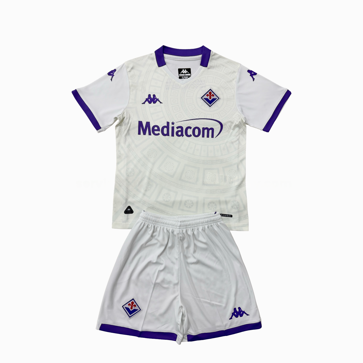 Fiorentina 25-26 Away Men's Adult Jersey Set - Fans Version - JerseysGala