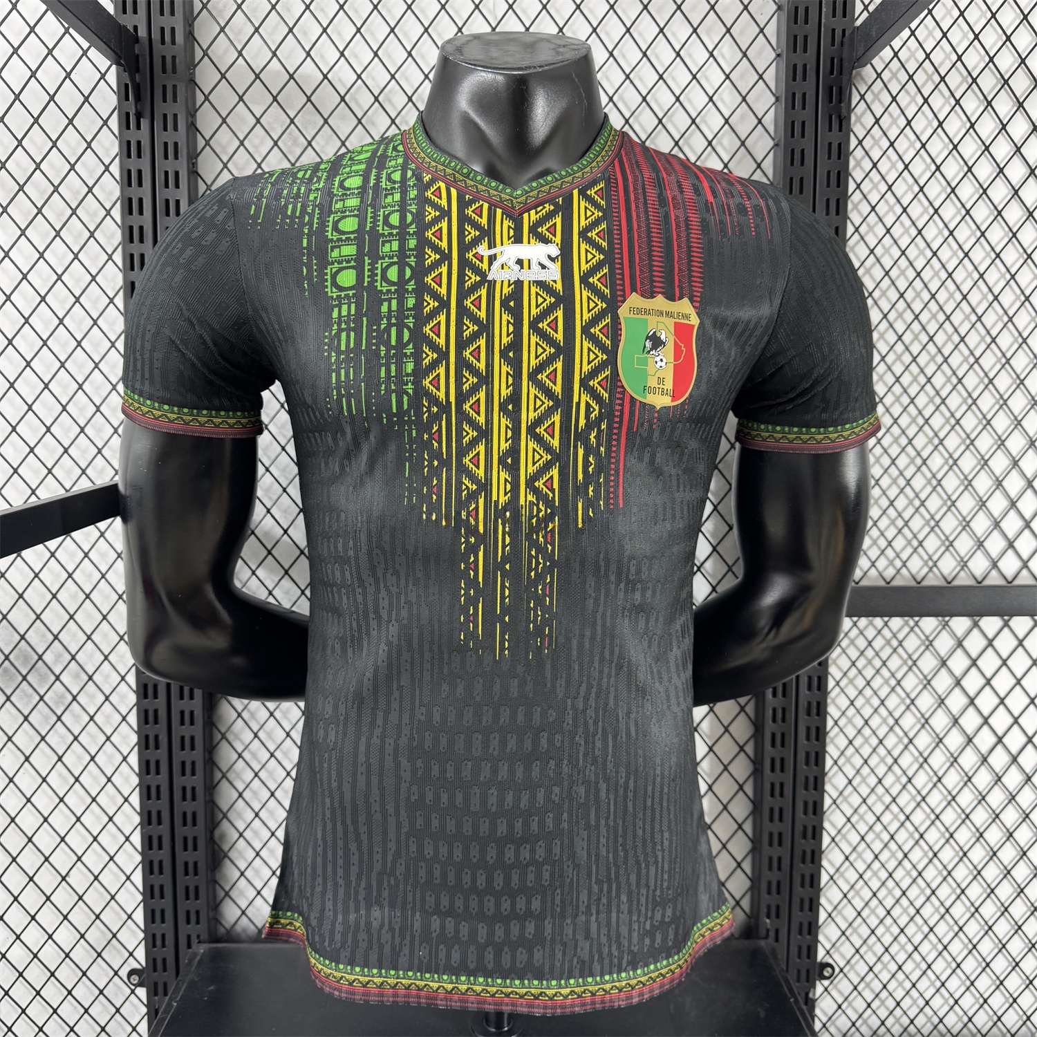 Mali 2025 Third Black Jersey - Player Version - JerseysGala