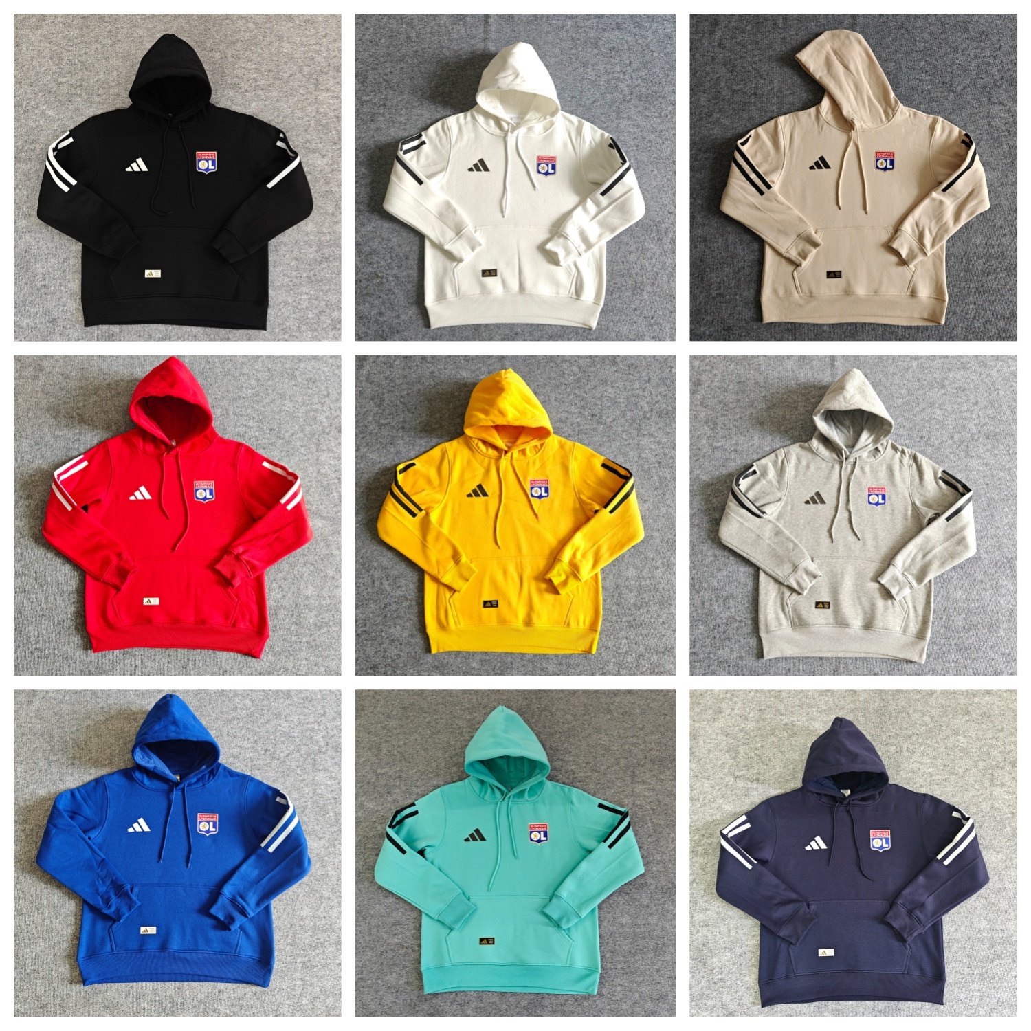 Lyon 25-26 Home Unisex Pullover Hoodie - JerseysGala