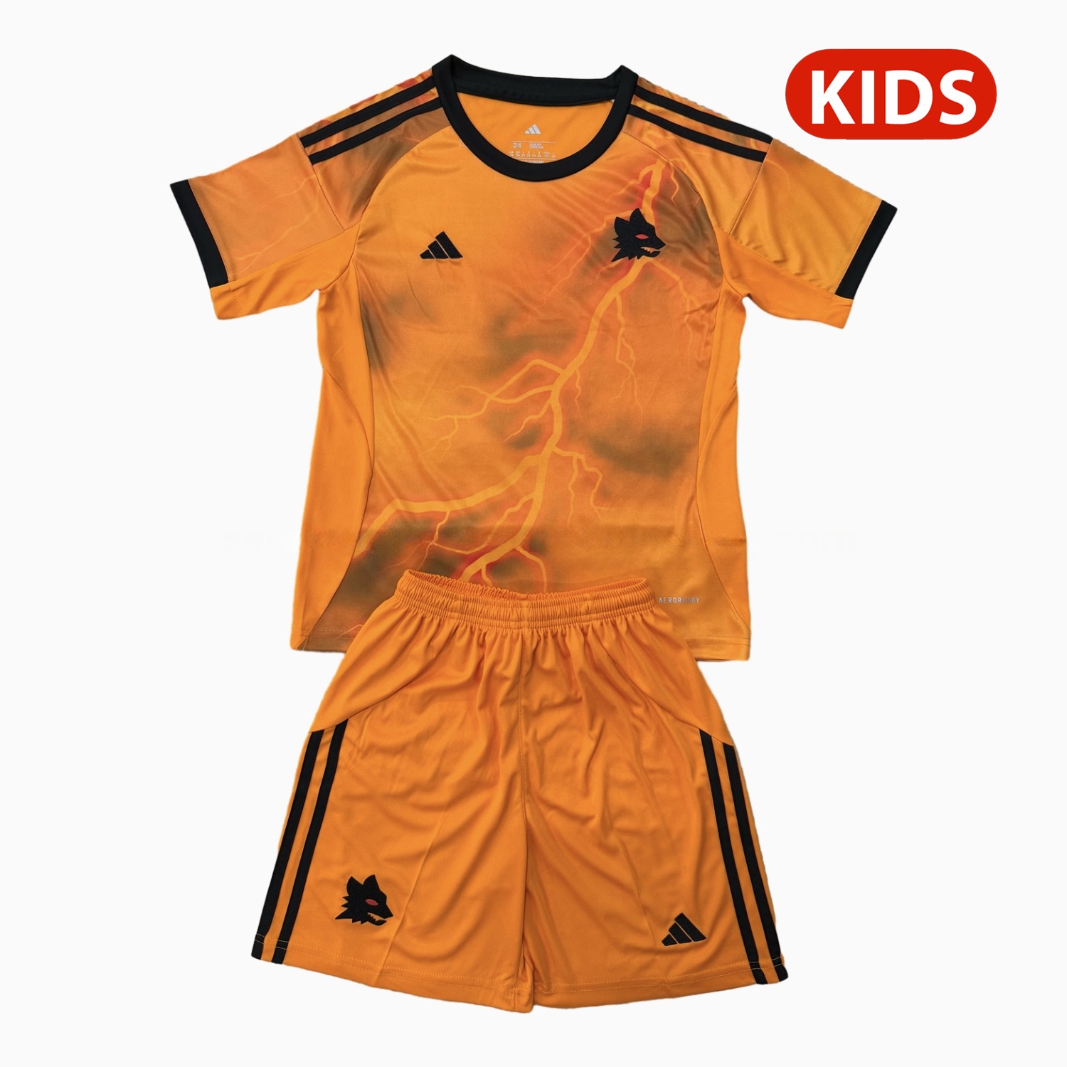 AS Roma 25-26 Away Kids Kit - JerseysGala
