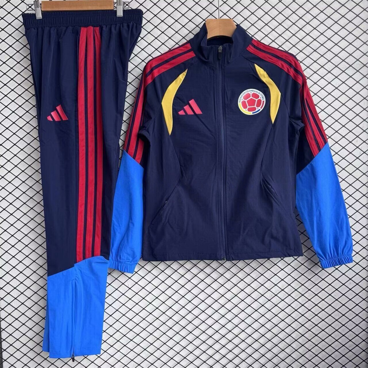 Colombia 2026 Windbreaker Training Set - Four Colors Top and Pants - JerseysGala
