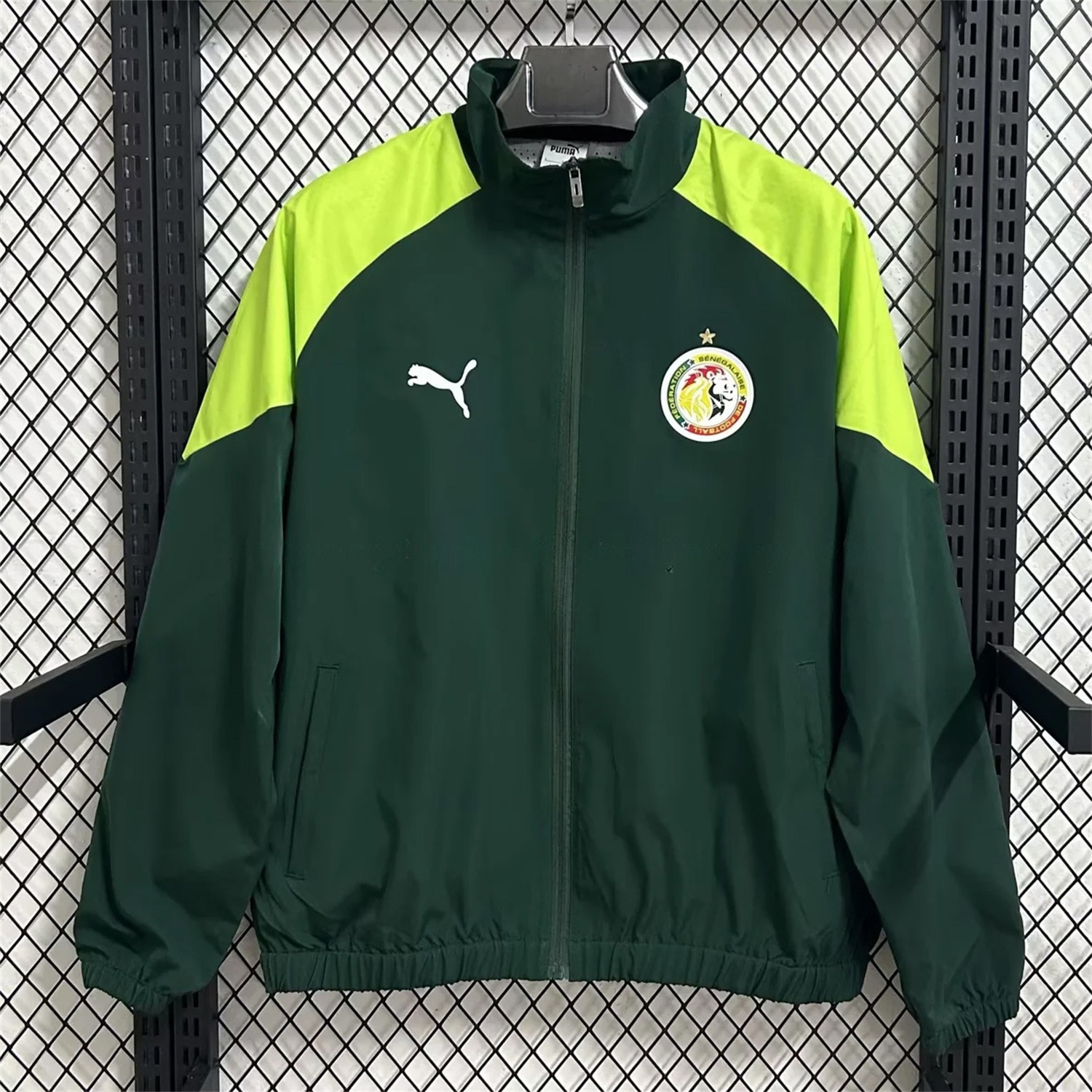 Senegal 25-26 Windbreaker Jacket - Green - JerseysGala