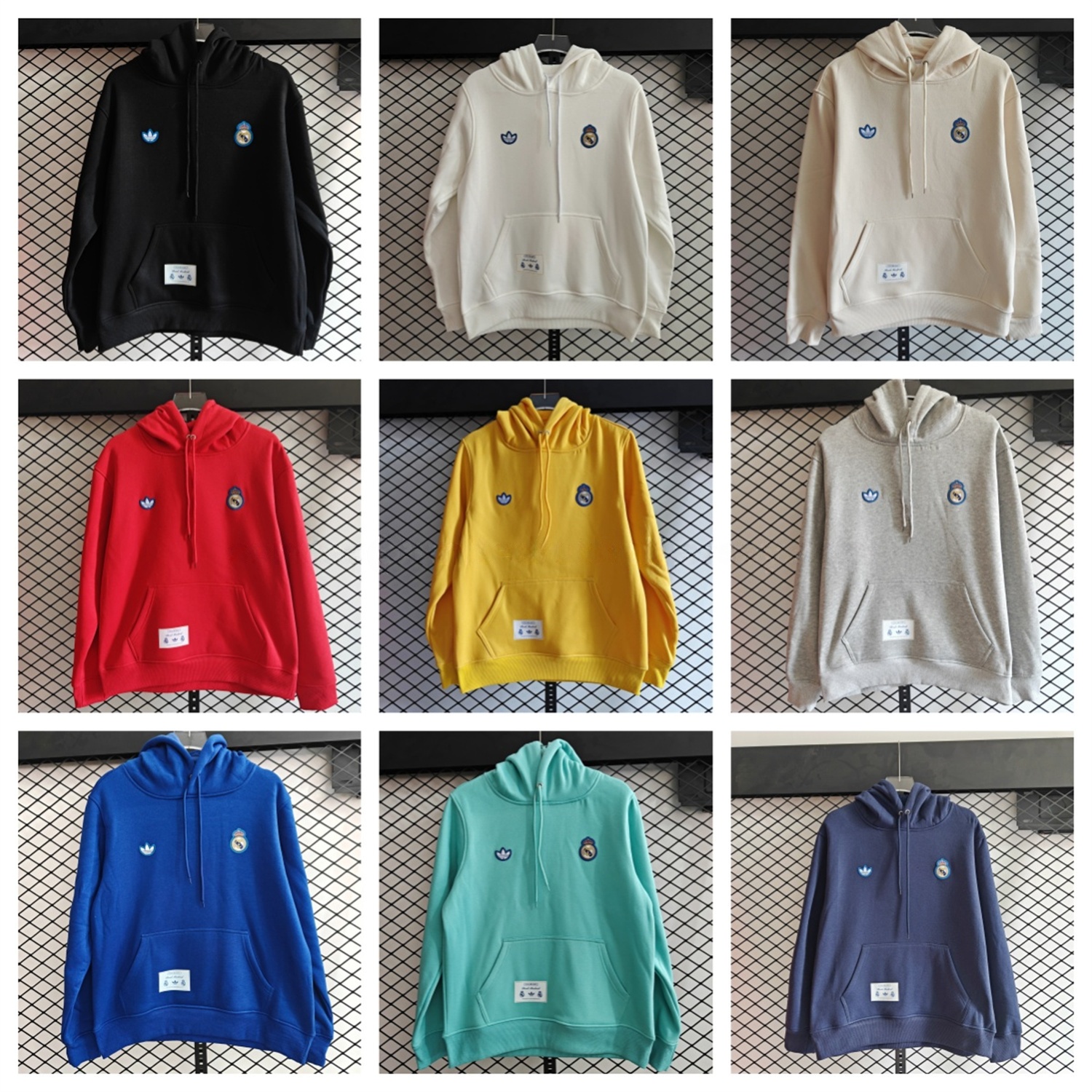 Real Madrid 25-26 Originals Terrace Icon Unisex Pullover Hoodie - JerseysGala